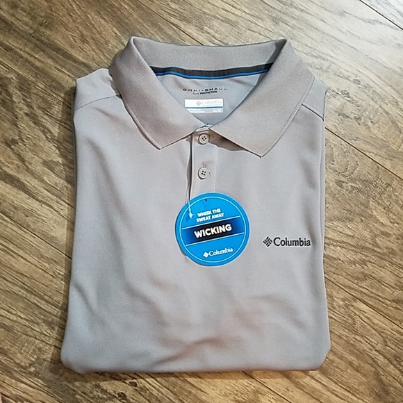 Columbia Other - NWT Columbia Omni Wick Omni Shade Polo